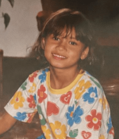 Photo originale de l'enfant